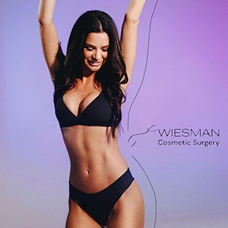 Patient feeling confident after visiting Wiesman Cosmetic Surgery